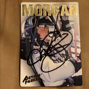 Authentic Larry Morgan autograph